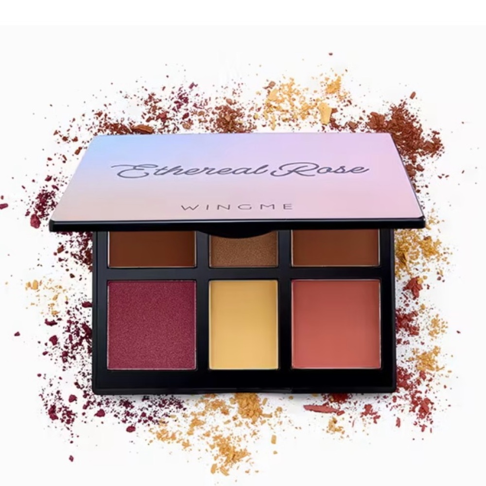 Ethereal Rose Eyeshadow Palette - Multicolor